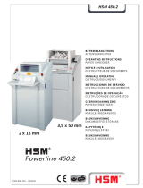 HSM Classic 450.2 2x15mm Istruzioni per l'uso
