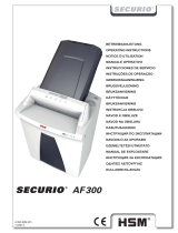 HSM Securio AF300 1.9 x 15mm Istruzioni per l'uso