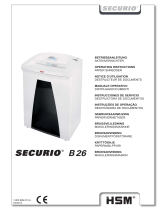 HSM SECURIO B26 Manuale utente