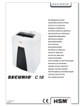 HSM Securio C18 1.9 x 15mm Istruzioni per l'uso