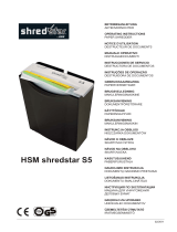 HSM Shredstar S5 Istruzioni per l'uso
