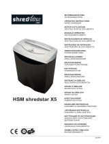 HSM Shredstar X5 Istruzioni per l'uso
