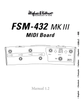 Hughes&Kettner FSM 432 MK III Manuale utente