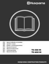 Husqvarna TS 600 M Manuale utente