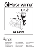 Husqvarna ST268 EP Manuale utente