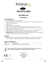 Ibiza Light JDL010B-LED Manuale del proprietario