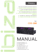 Ibiza Sound CDS-200 Manuale del proprietario