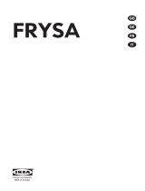 IKEA FRYSA 80282345 Manuale utente