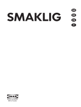 IKEA SMAKLIG Manuale utente
