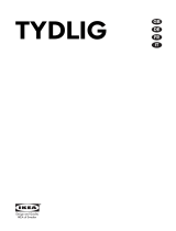 IKEA TYDLIG Manuale utente