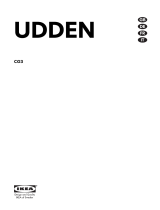 IKEA UDDEN CG3 Manuale utente