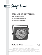 IMG Stage Line PARL-12DMX Manuale utente