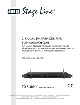 Stageline TXS-860 Manuale utente