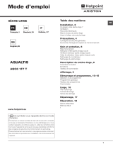 Hotpoint AQC8 1F7T1PLUS (EU) Manuale del proprietario