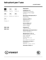 Indesit DSG 051 EU Manuale del proprietario