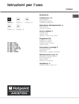 Hotpoint FT 820.1 IX /HA Manuale del proprietario