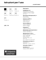 Hotpoint-Ariston LFS 114 WH F HA Manuale del proprietario