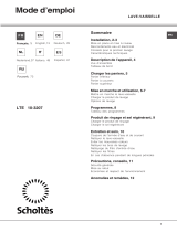 Scholtes LTE 10-3207 Manuale del proprietario