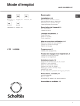 Scholtes LTE 14-3206 Manuale del proprietario