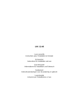 Indesit LVX 12-45 WH Manuale del proprietario