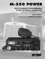 INTEK M-550 POWER Manuale del proprietario