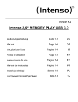Intenso 2.5" Memory Play USB 3.0 500GB Istruzioni per l'uso