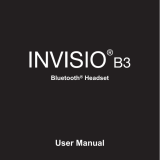 Invisio B3 Manuale utente