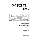 ION Audio TAPE2PC Manuale del proprietario