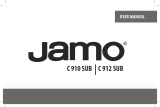 Jamo C 912 SUB Subwoofer Manuale utente