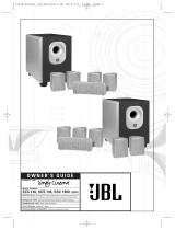 JBL SCS 140 Manuale del proprietario
