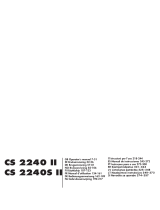 Jonsered CS2240 Manuale utente