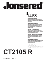 Jonsered CT2105 Manuale utente