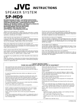 JVC SP-MD9 Manuale utente