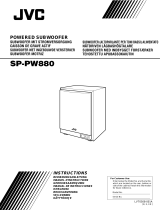 JVC SP-PW880E Manuale utente