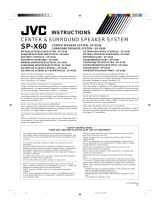JVC SP-X60 Manuale utente