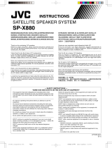 JVC SP-X880 Manuale utente