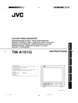 JVC TM-A101G Manuale utente