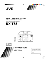 JVC UX-T55 Manuale utente