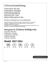 K&#252;ppersbusch IKEF238-6 Manuale utente