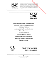 KALORIK TKG TKB 1023 N Manuale del proprietario
