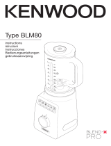Kenwood BLM800 X Pro Blender Manuale del proprietario