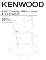 Kenwood FPP225 Manuale utente