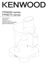 Kenwood FPM270 series Manuale utente