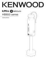 Kenwood HB850 series Manuale del proprietario