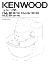 Kenwood KM260 series Manuale del proprietario