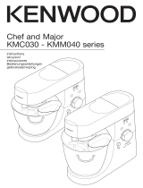 Kenwood KMM040 Major Titanium met Timer Manuale del proprietario