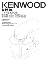 Kenwood kMix Almond Stand Mixer KMX52 Manuale del proprietario