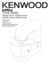 Kenwood KMX50RD Manuale del proprietario
