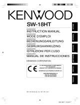 Kenwood SW-18HT Manuale utente