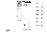 Kenwood ZJX650WH Manuale del proprietario
